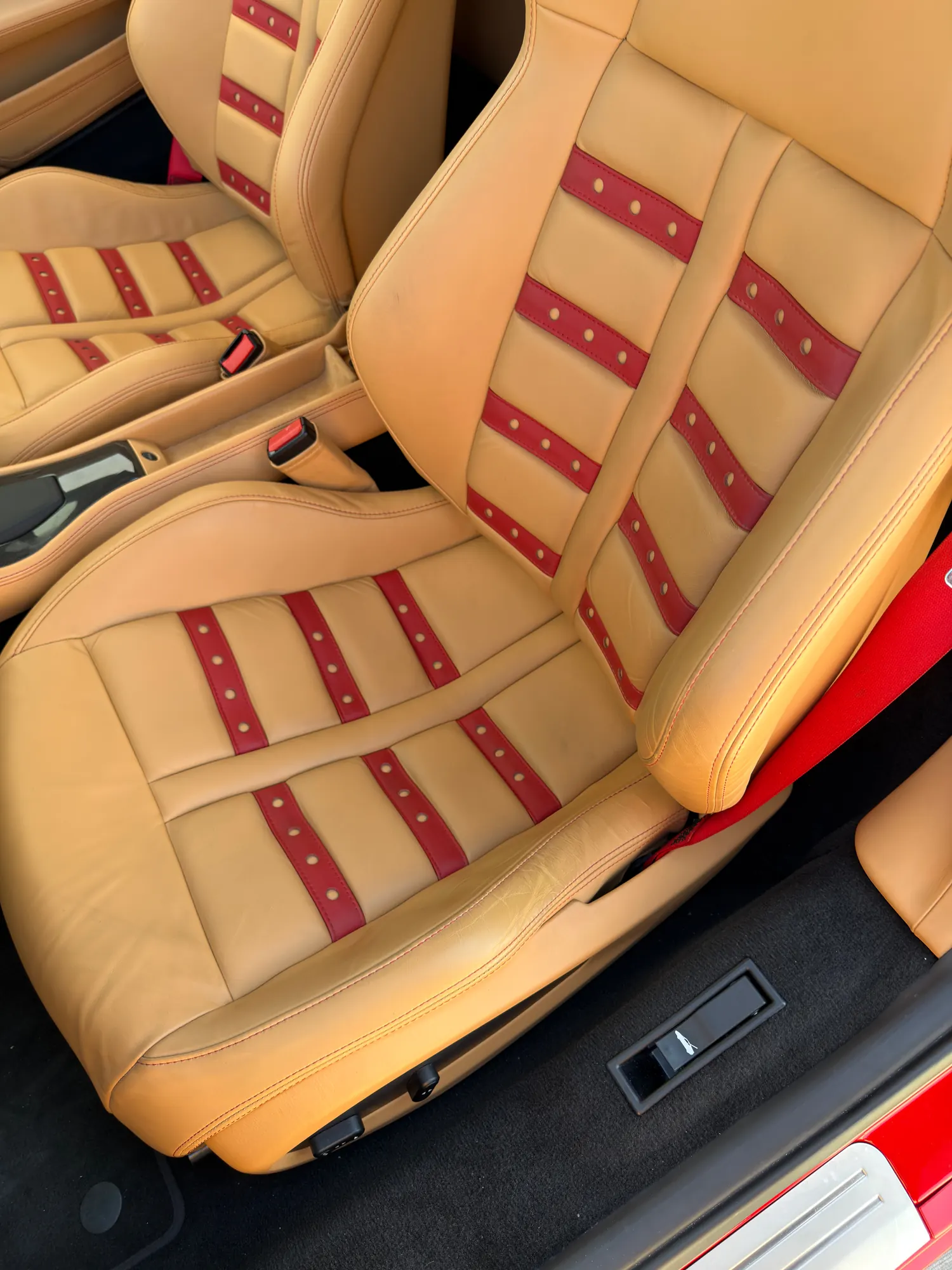Ferrari 458 racing interior